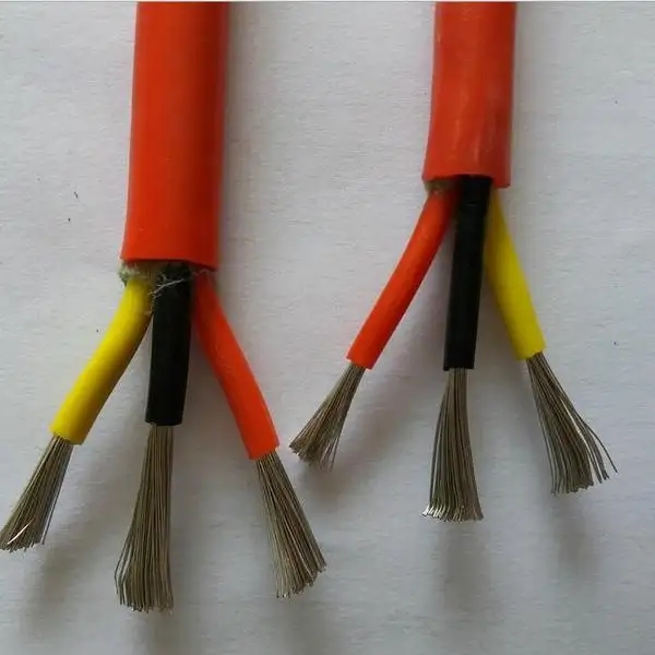 YGZ-450/750	中型硅橡胶绝缘高温防腐软电缆
